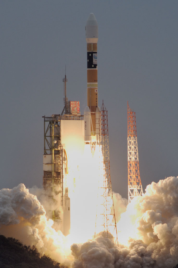 H2A型ロケット9号機の打上げ