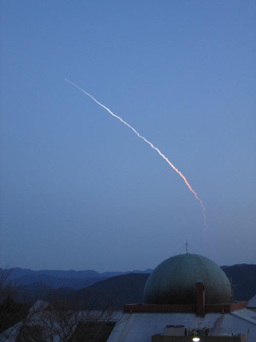 H2Aロケット7号機の打ち上げ