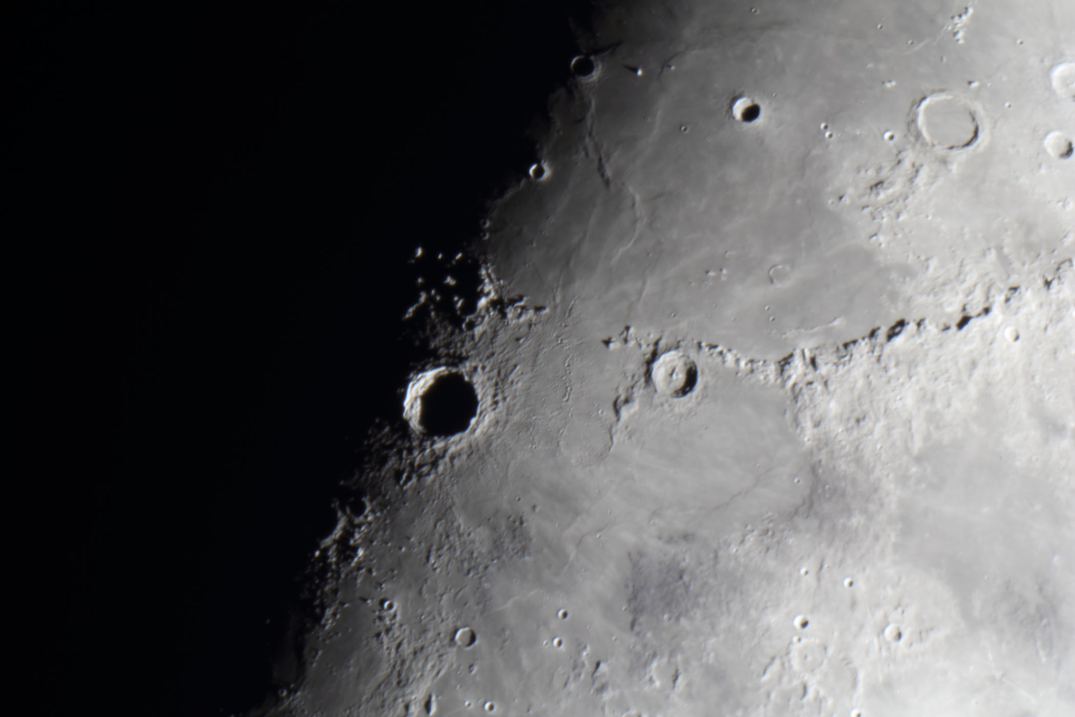 『月(月齢9.2)コペルニクス付近』(2025年11月29)