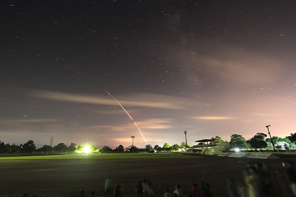 H2A型ロケット14号機の打上げ