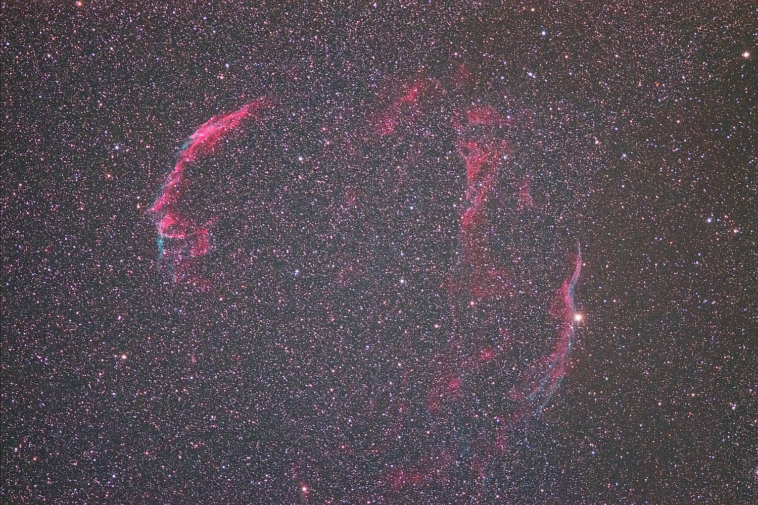 ԏ󐯉_ NGC6992-5,NGC6960
