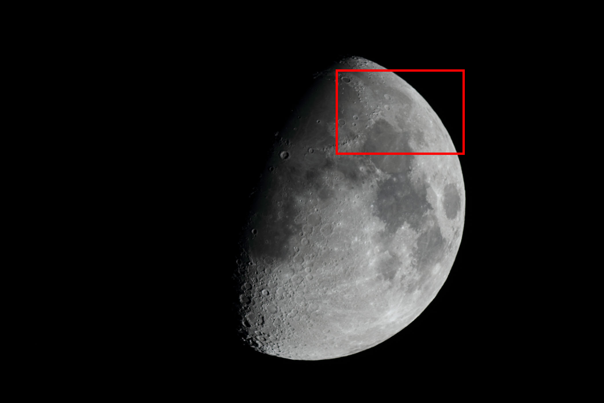 『月(月齢9.4)アリストテレス・エンデュミオン付近』(2025年12月29日)