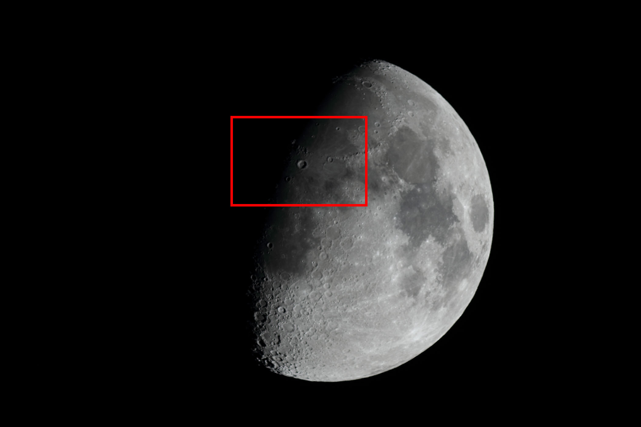 『月(月齢9.4)コペルニクス付近』(2025年12月29日)