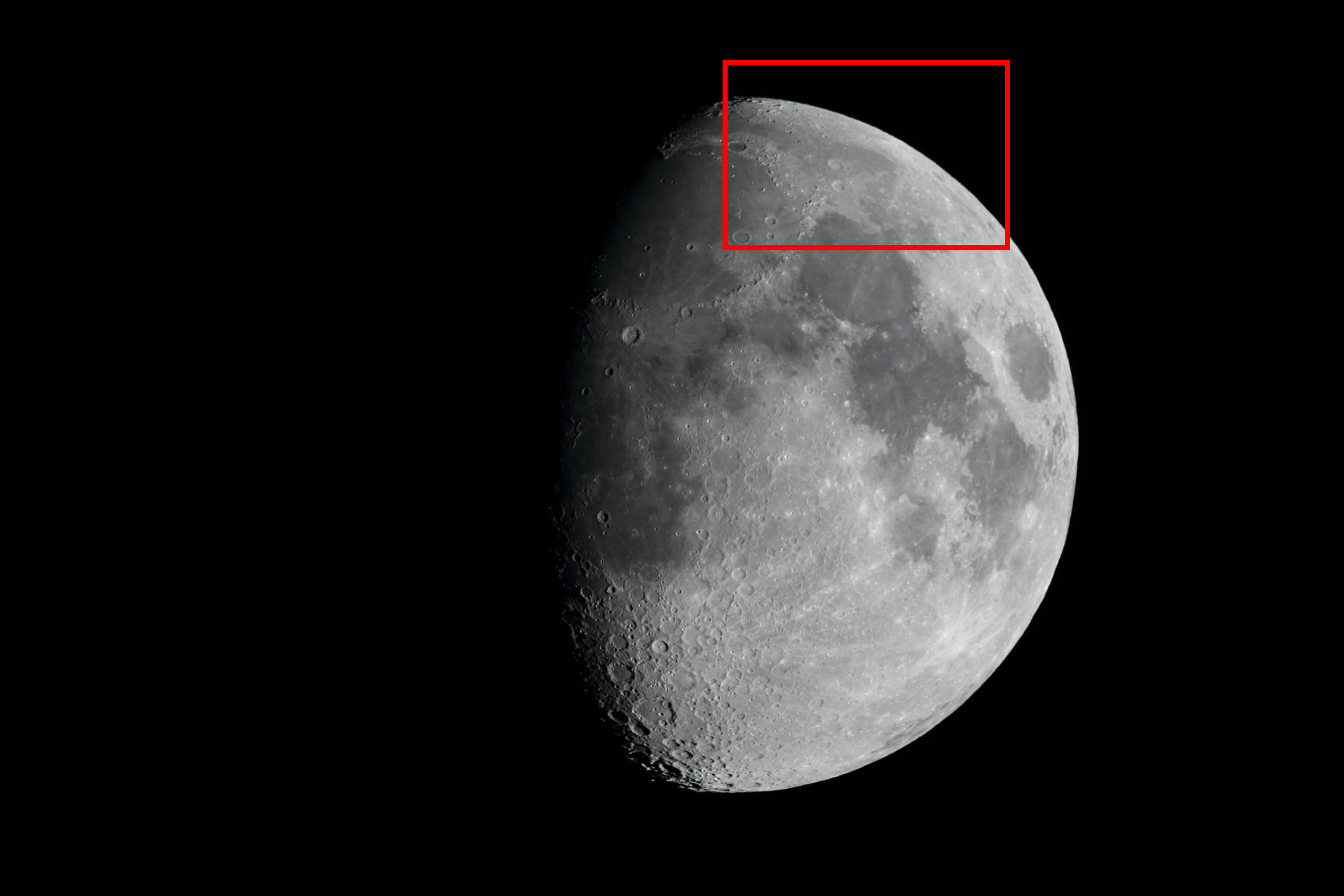 『月(月齢9.7)アリストテレス・エンデュミオン付近』(2026年1月28日)