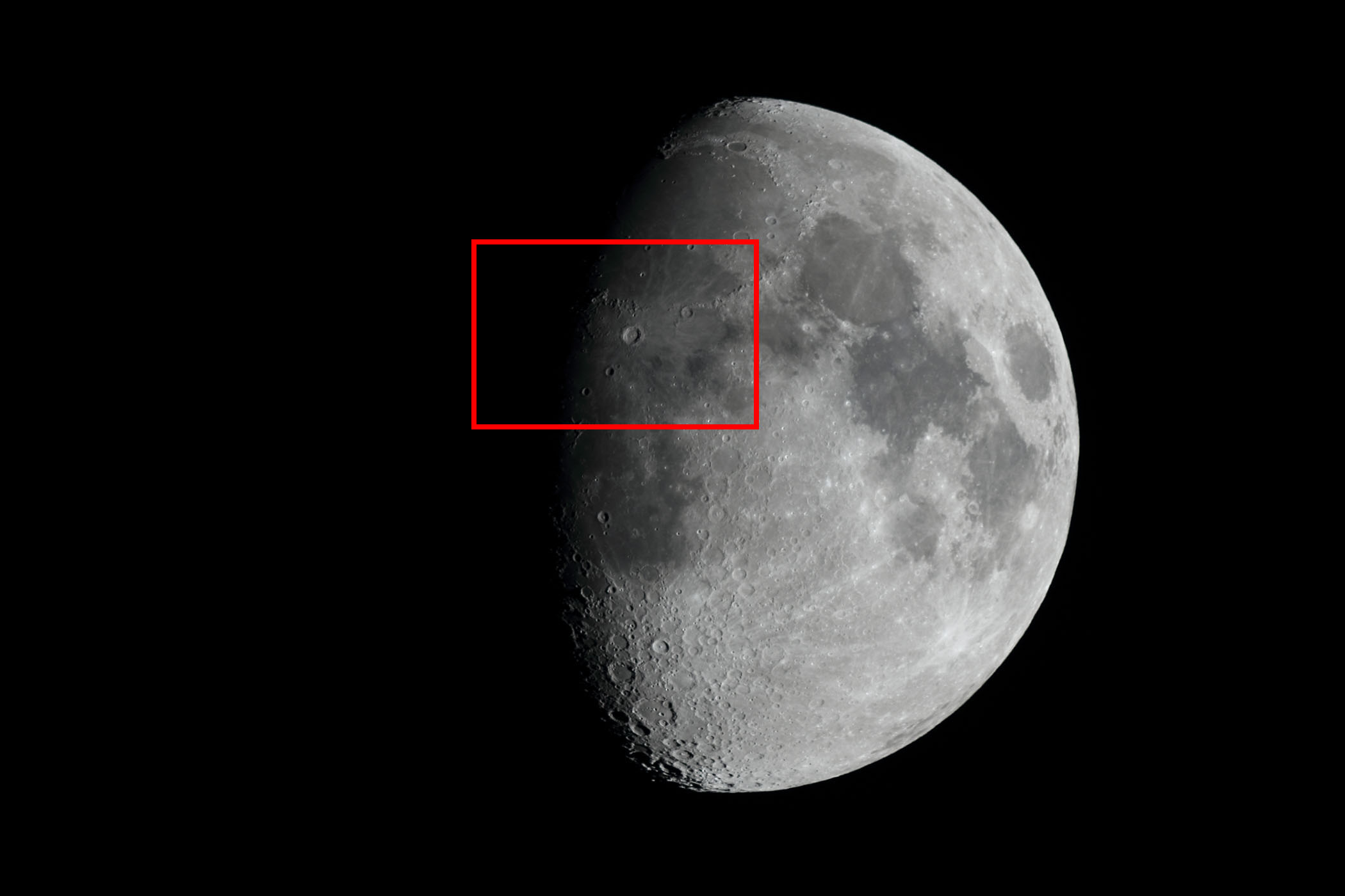 『月(月齢9.7)コペルニクス付近』(2026年1月28日)