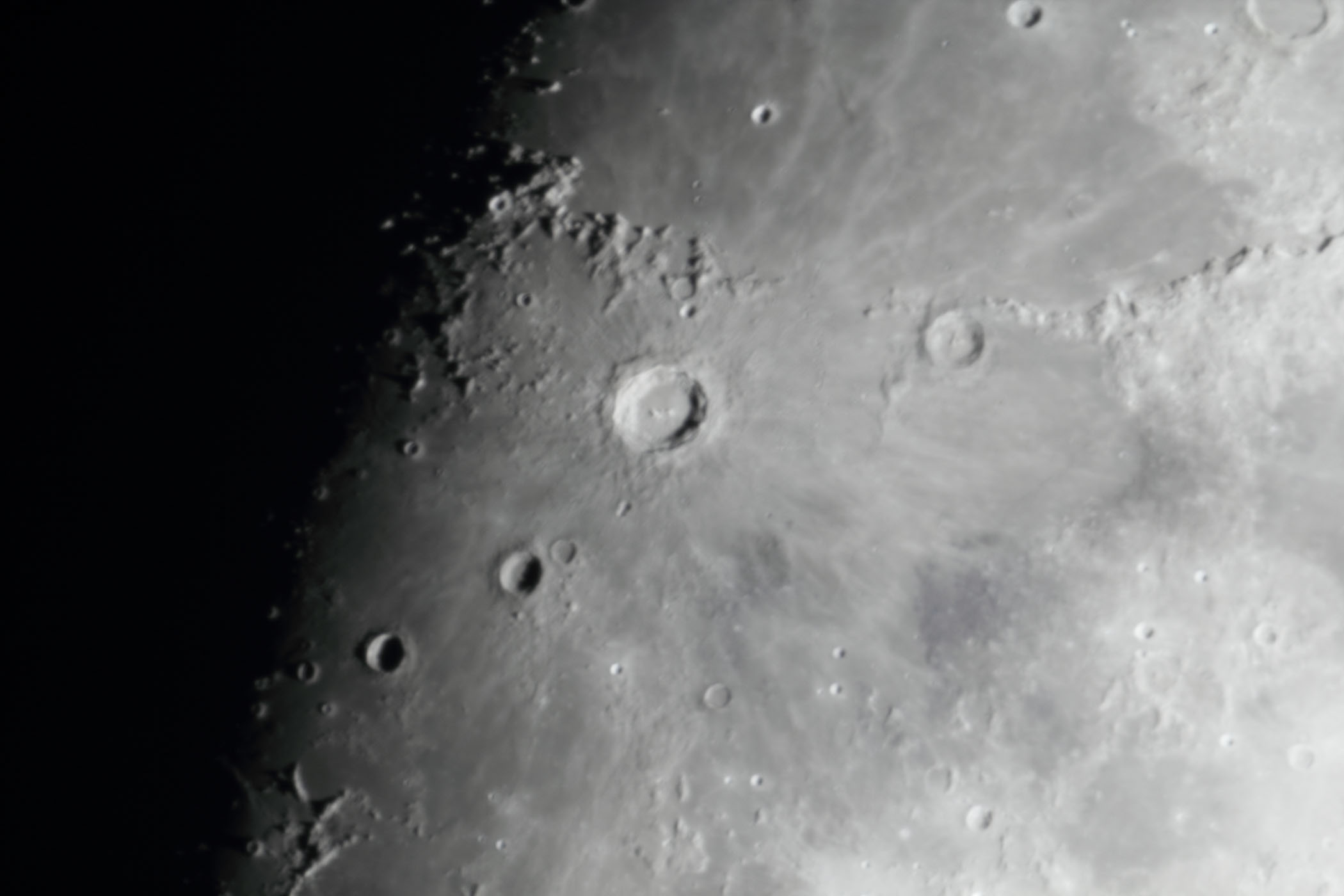 『月(月齢9.7)コペルニクス付近』(2026年1月28日)