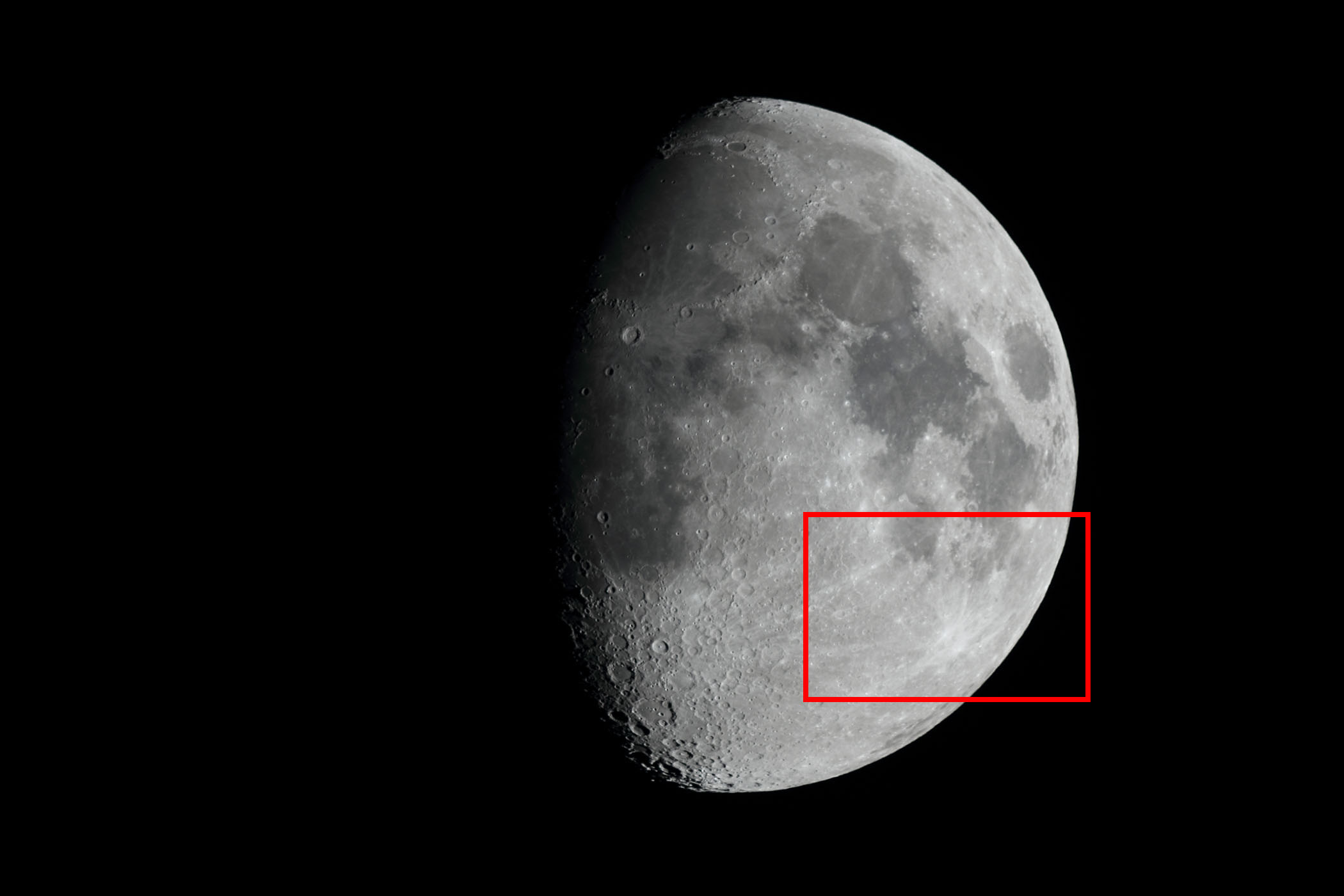 『月(月齢9.7)ジャンセン付近』(2026年1月28日)