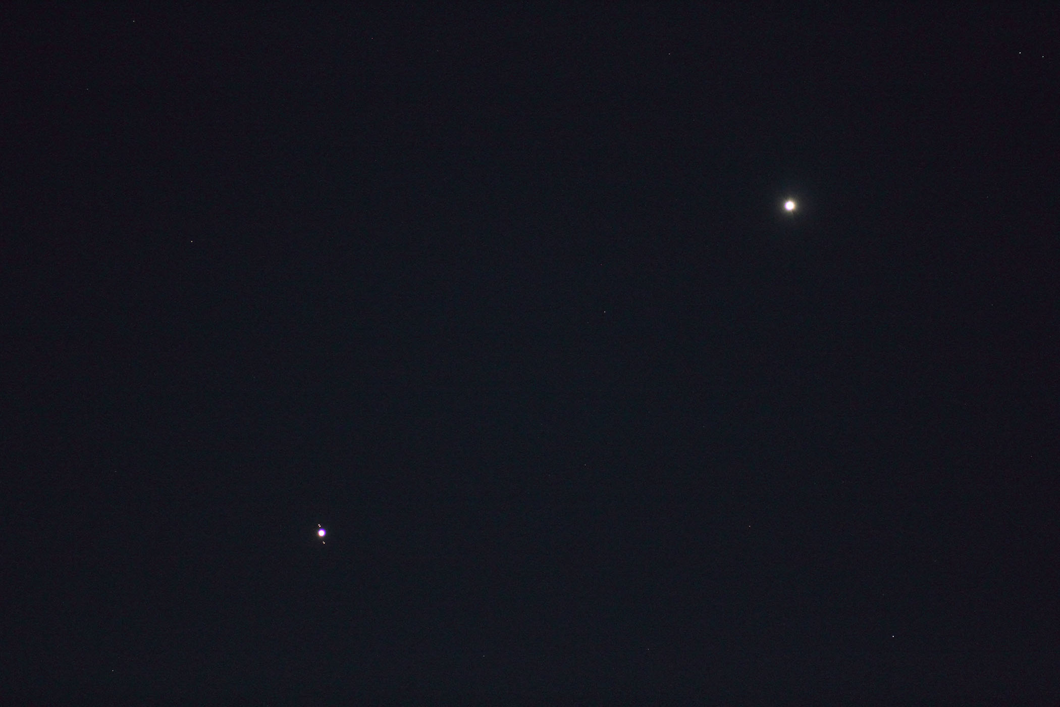 『金星木星接近』(2026年6月10日)