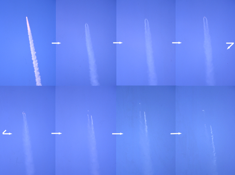 H2A-4 SRB-A 切り離し